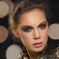 ماكياج متلألئ