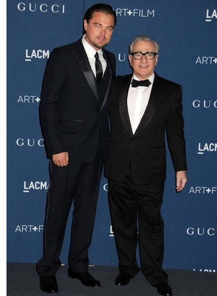 Leonardo Di Caprio and Martin Scorsese