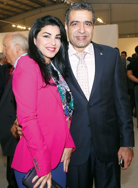 السفير حسن ضيا وعقيلته رولا