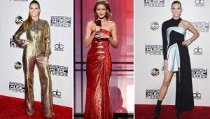 شاهدي أبرز إطلالات النجمات لحفل American Music Awards ...