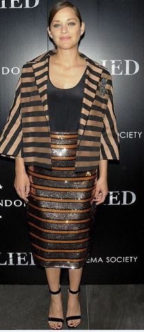 Marion Cotillard wearing Rochas Marion Cotillard wearing Rochas