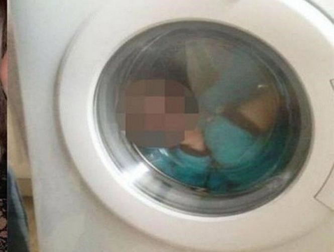 محاكمة أم وضعت طفلها في الغسالة لتتخلص من بكائه المزعج!!