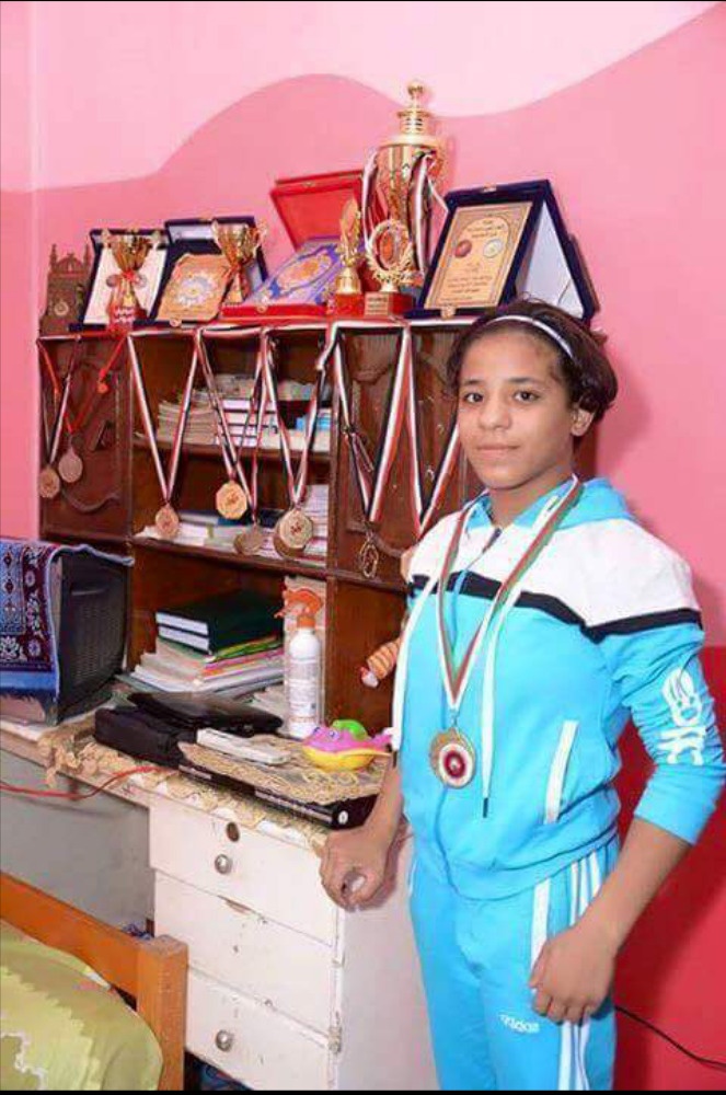 لغز مقتل بطلة المصارعة المصرية