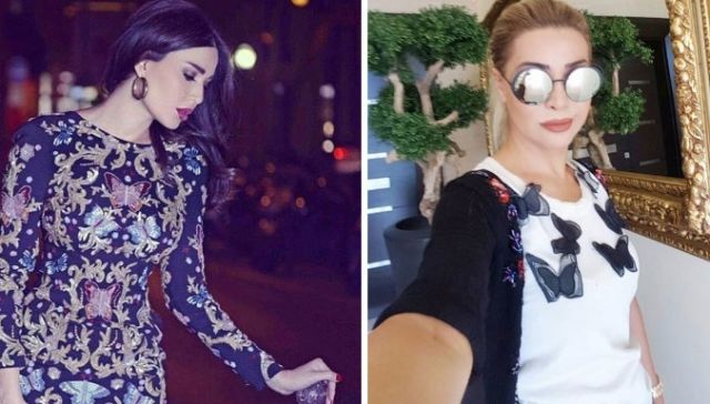 بالصور... سيرين عبد النور تنافس نوال الزغبي بأجنحة الفراشات!!