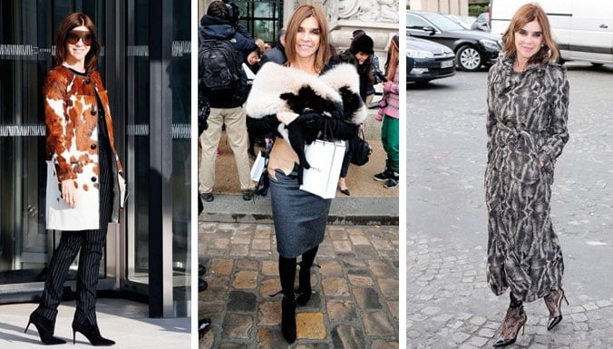 أسلوب كارين روتفيلد Carine Roitfeld
... ضيفة برنامج Project Runway ME