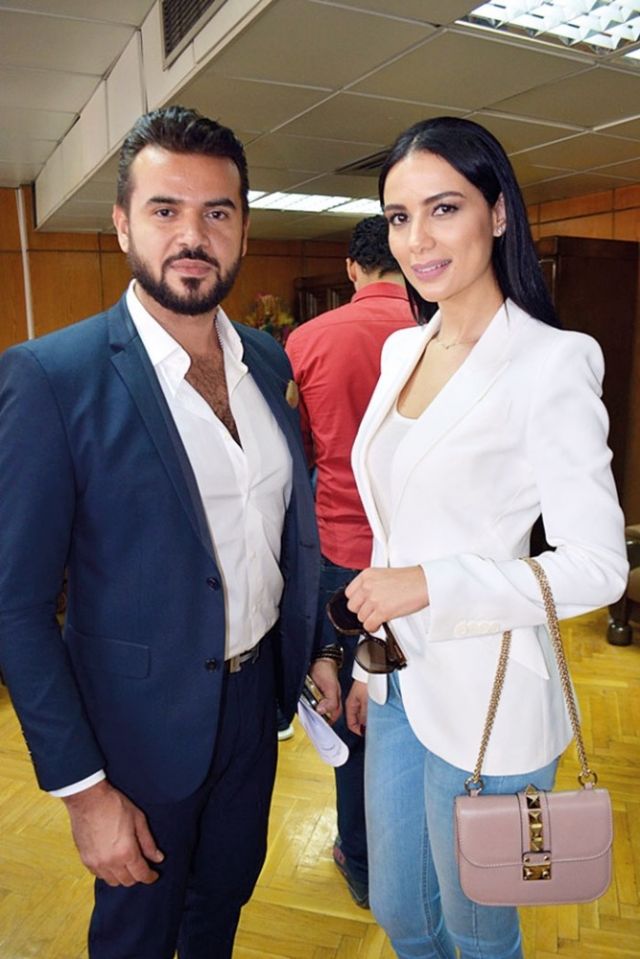 سامو زين  وشيماء هلالي