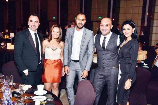 كابتن محمد شوقي والحضور
