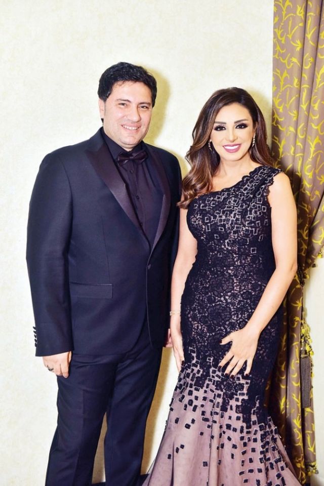 أنغام وتامر عبدالمنعم 
