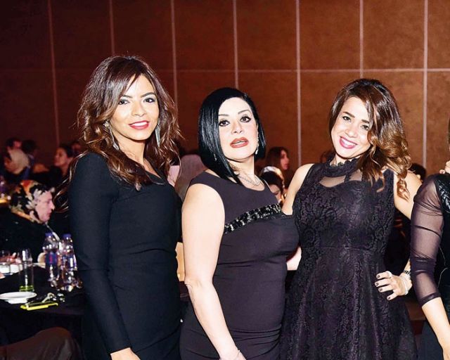 سارة الطباخ وشيماء السباعي وسلمى الطباخ