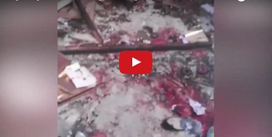 عاجل - الفيديو الأول لانفجار كاتدرائية الأقباط بالقاهرة: 25 قتيلاً