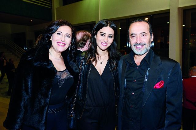 حسان مراد ونيبال عرقجي وجوليا قصّار