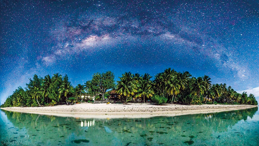 استقبلي عامك الجديد في جزر كوك