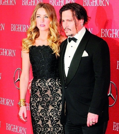 جوني ديب وأمبير هيرد