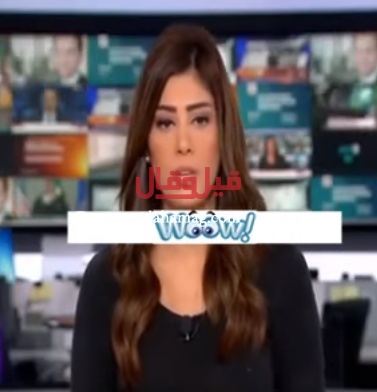 بالفيديو- مذيعة 