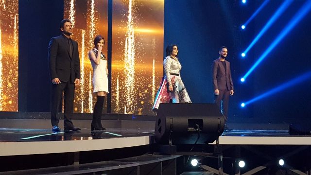 أحلام تنقل مشاهدي Arab Idol إلى ملعب كرة قدم.. و