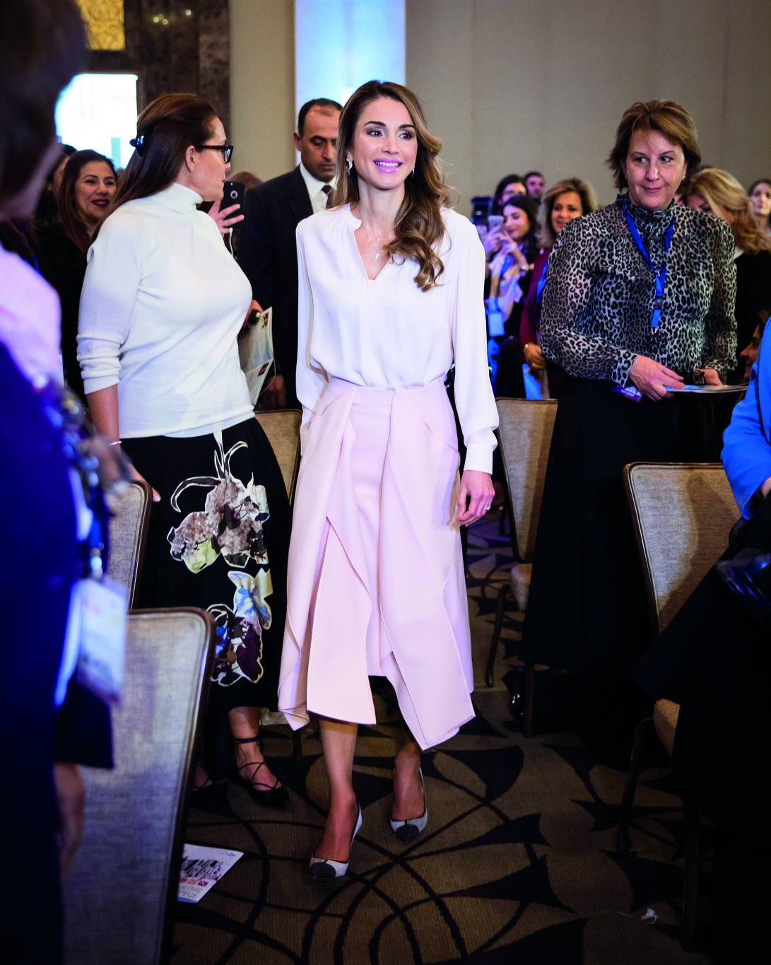 الملكة رانيا في 