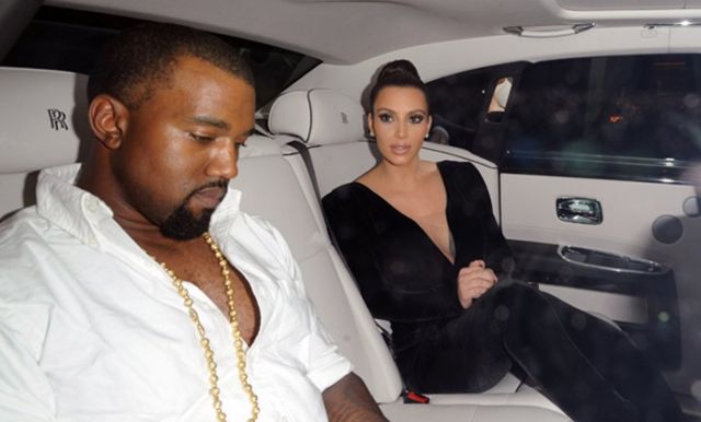 بالصور - كيم كارداشيان وزوجها في أول ظهور بعد أزمته الصحية.. شاهدوا كم تغيّر شكله!!