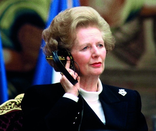 المرأة الحديدية مارغريت ثاتشر لا تزال الأكثر تأثيراً في بريطانيا