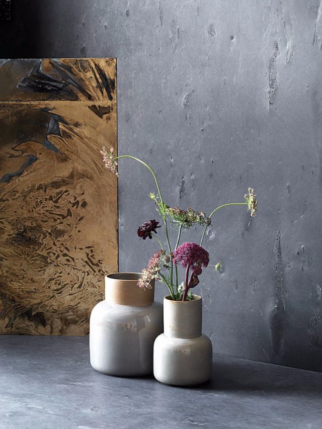 زهريات من الفخار