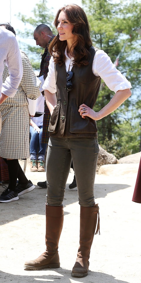 إطلالة عفوية خلال جولة تنزه