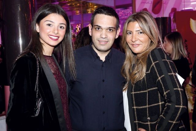 هالة عبيد وعبدالرحمن نعماني وماريتا حلاني