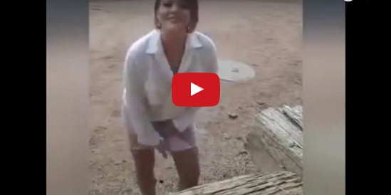 بالفيديو - 3 ملايين مشاهدة لما فعلته هذه الشابة في العلن.. لن تصدقوا 