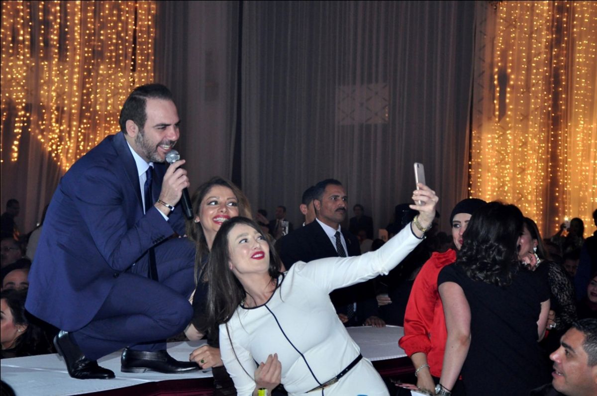 بالصور - في رأس السنة: وائل جسار يكشف حقيقة طلاقه وسميرة سعيد في موقف محرج!!