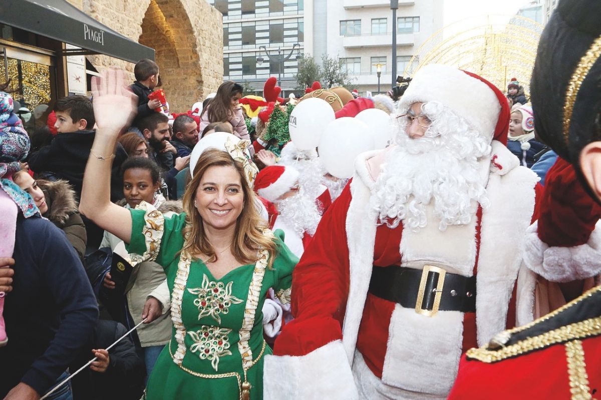 قرية موسمية في وسط بيروت