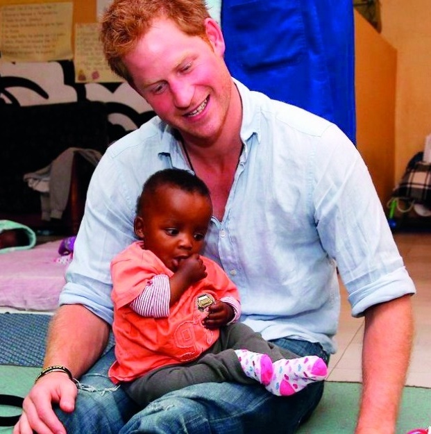 الأمير هاري على خطى ديانا