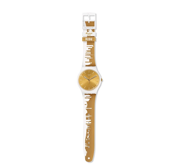 ساعات تذكارية من دبي مع Swatch