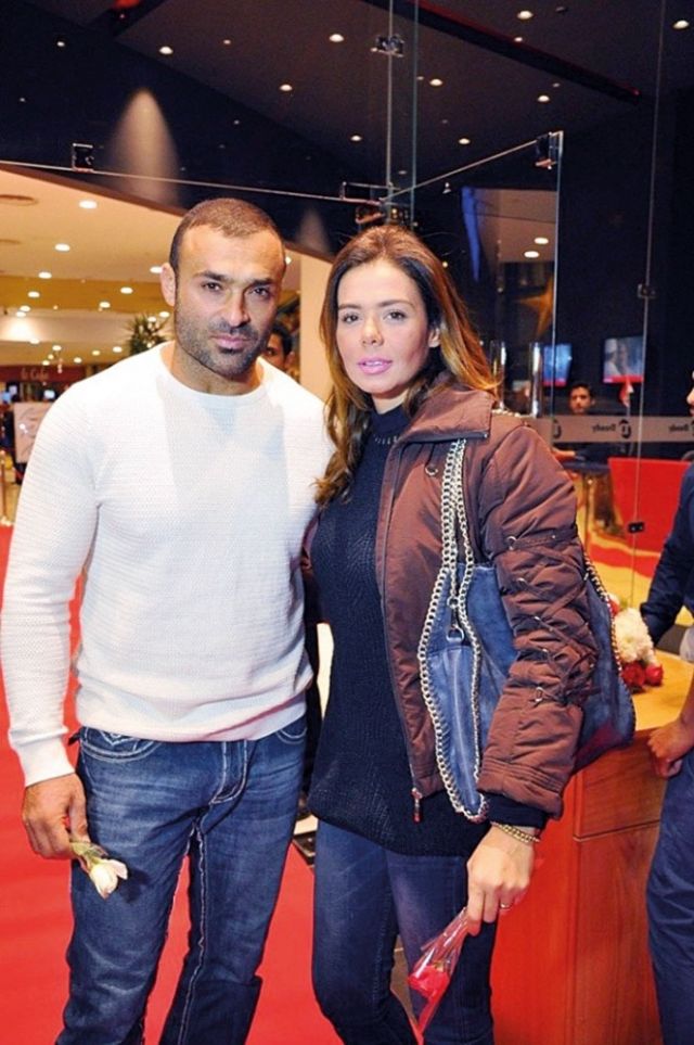 إيمي وزوجها غسان المولى