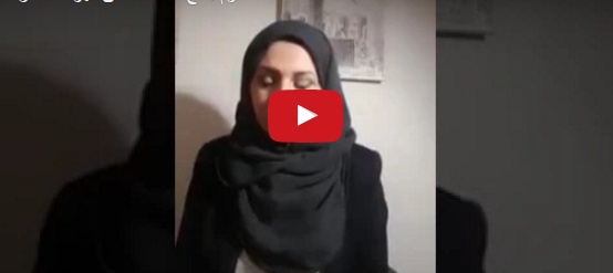 بالفيديو - لاجئة سورية بالسويد تخلع الحجاب على الهواء مباشرة!