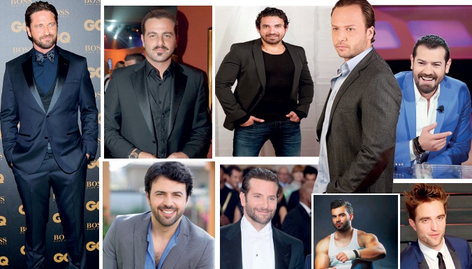 النجوم الأكثر وسامة وجاذبية