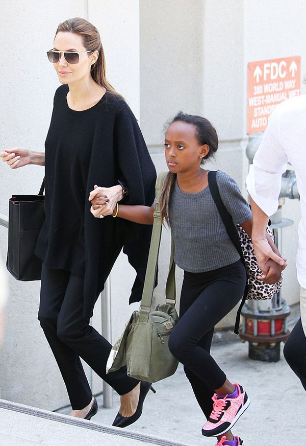 هل تخسر أنجلينا جولي ابنتها زاهارا؟