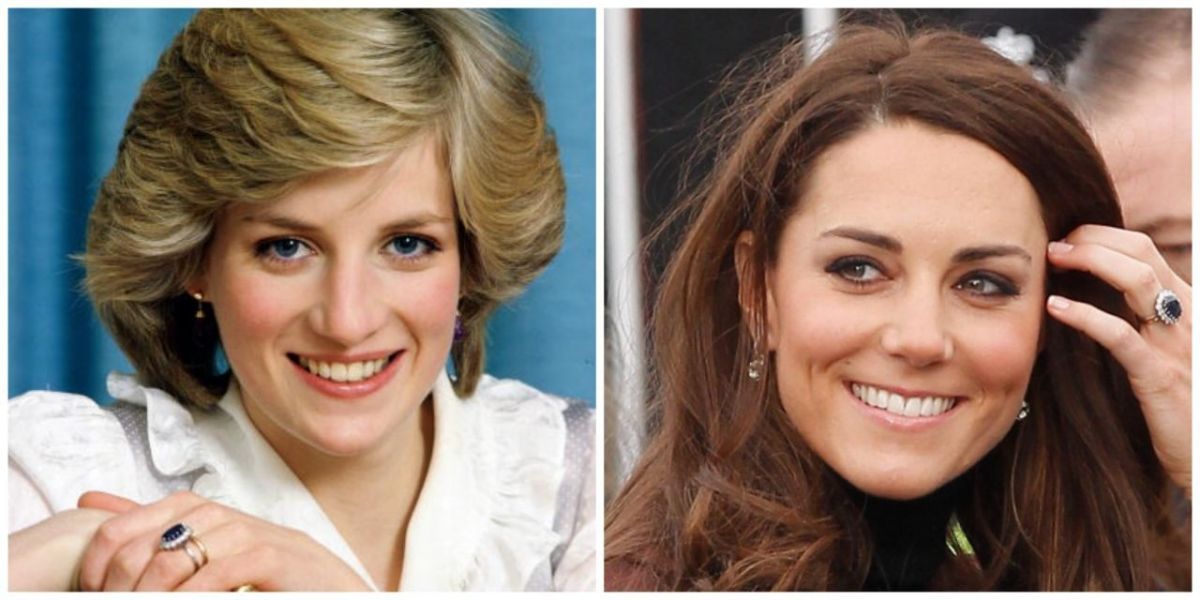 خاتم الليدي ديانا وكايت ميدلتون.. للبيع! وإليك السبب