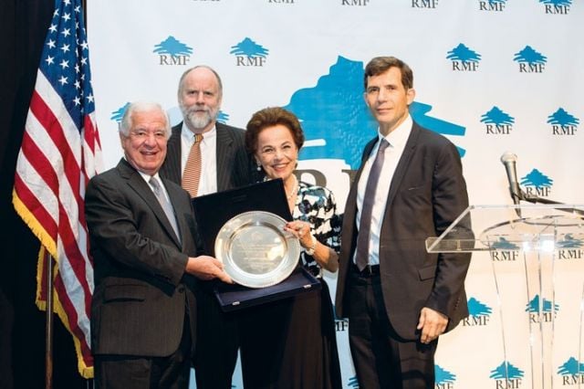 نيك رحال وريشارد موليغان ونايلة معوض واندريه شوليكا