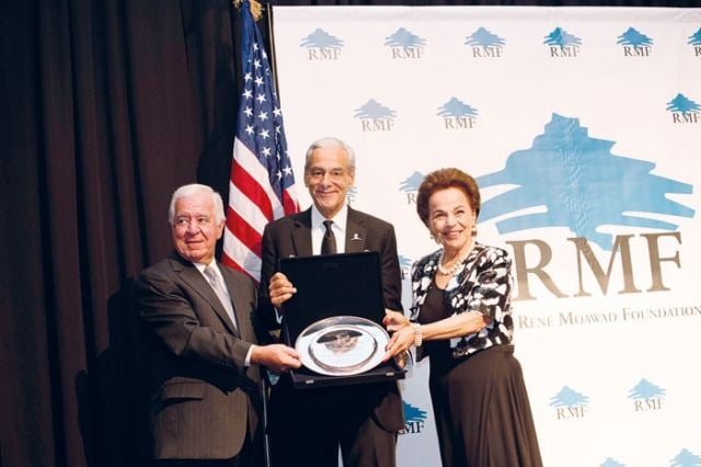 نيك رحال وريشار شدياق ونايلة معوض