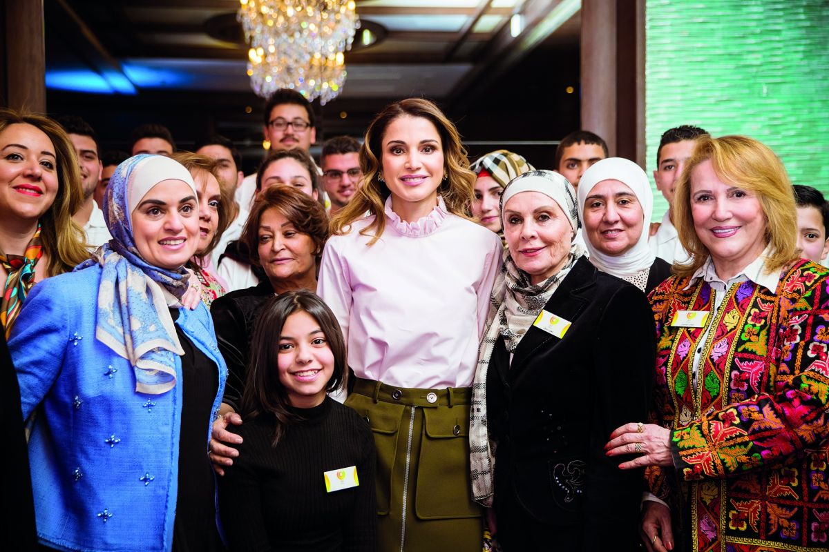 الملكة رانيا تفتتح معرض «إبداع إكسبو 2017»