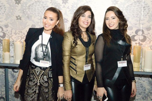 فيفيان كهكاجيان وساندريلا نوفل وريتا ابو نهرا