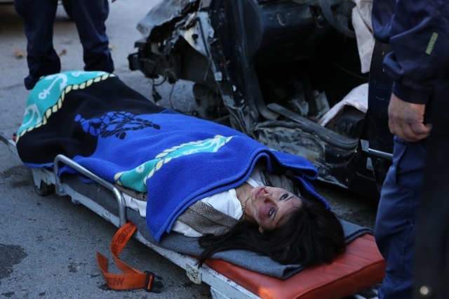 بالصور - حقيقة الإصابة الخطيرة التي تعرضت لها كاريس بشار بحادث سير