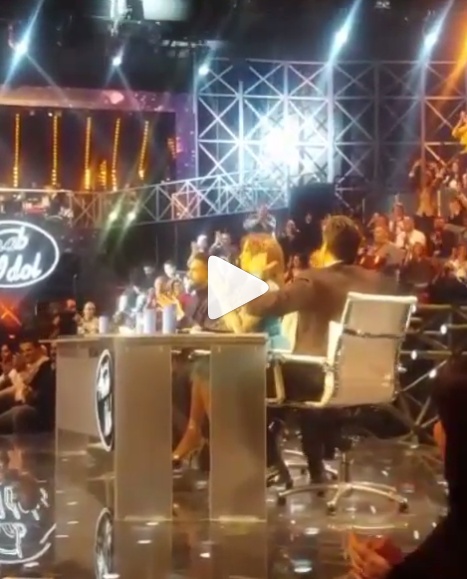 بالفيديو - لجنة تحكيم Arab Idol تتراقص بسبب امير دندن وأصالة تصرخ من منزلها!