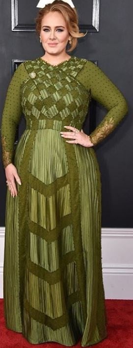 Adele wearing Givenchy