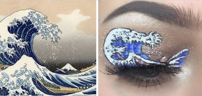 بالصور- حوّلت لوحات عالمية إلى مكياج للعيون... ما فعلته هذه البريطانية سيُدهشكم فعلاً!