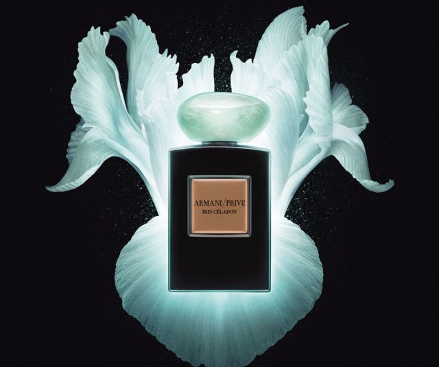 عطر IRIS CÉLADON من مجموعة Armani/ Prive La Collection