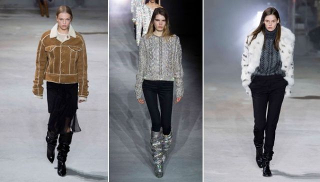 مجموعة Saint Laurent  لخريف وشتاء 2017 -2018 لامرأة ثائرة متمردة