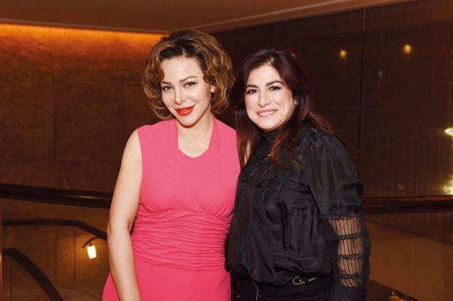 هبة قواص وسوزان نجم الدين