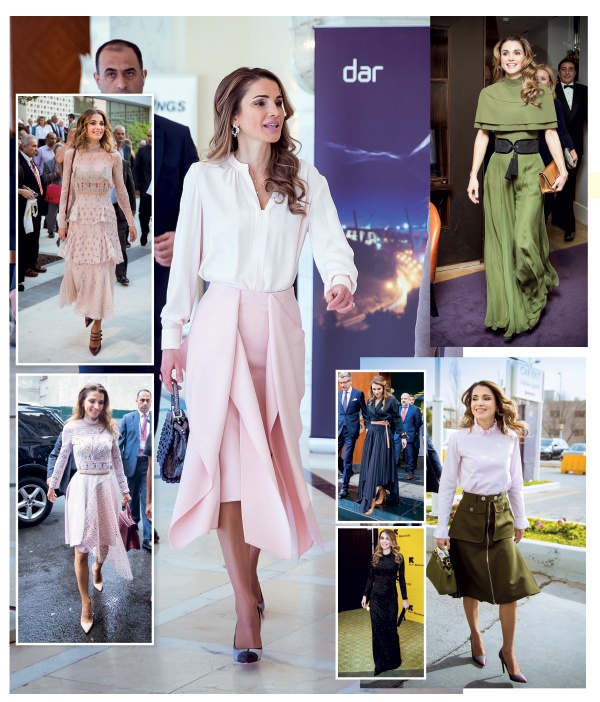 بالصور- كيف جمعت الملكة رانيا العبدالله السلطة والأناقة معاً؟