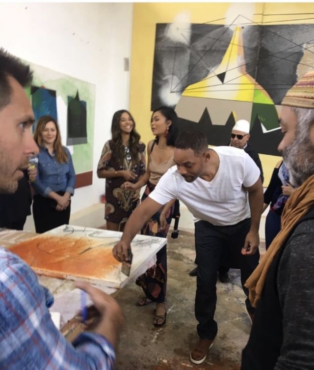 بالصور - شاهدوا ويل سميث يرتدي قبعة 