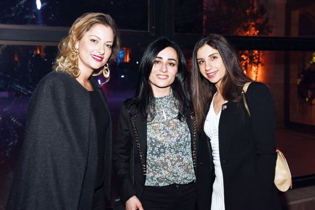 ليزا صقر ولينا سليمان وجوان خوري