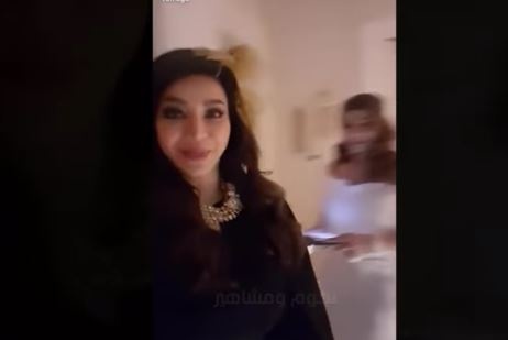 بالفيديو - شاهدوا ماذا فعلت لجين عمران في حفل وداع عزوبية مريم سعيد: هرج ومرج ورقص